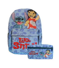Kit Mochila e Estojo 3 Zíperes Lilo & Stitch V460 GEX 006 - comprar online