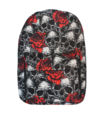 Mochila Caveira Com Rosas V114 - comprar online