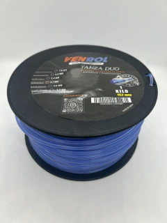 TANZA ROLLO DÚO 2,7 MM X 1KG 152 METROS // VR-TAN-0501