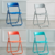 Silla Plegable Metalica Premium Colores