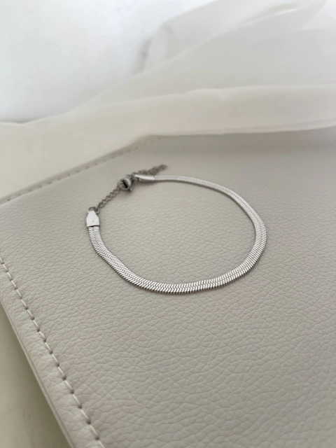 Pulseira laminada aço inox na internet