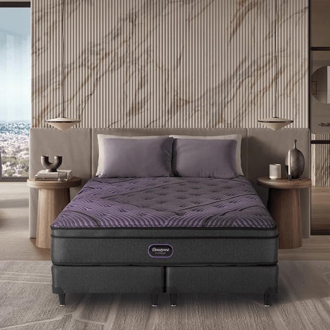 Colchón y sommier Simmons Beautyrest Platinum 200x200 - comprar online
