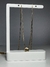 Colar Ponto de Luz Cristal Dourado - comprar online