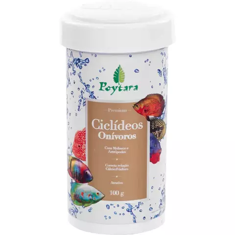 Poytara Ciclideos Onivoros 100Gr