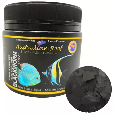 Coral & Fish Blackworm Flakes 45g