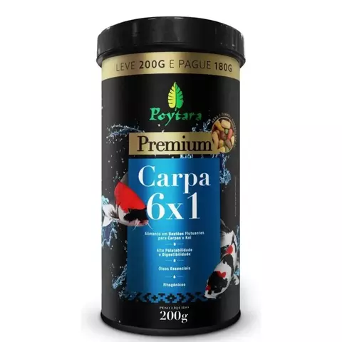 Poytara Carpa 6X1 200Gr
