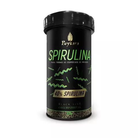 Poytara Spirulina 40% Black Line 120Gr