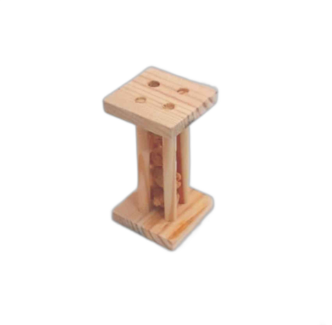 Brinquedo brinca e alimenta