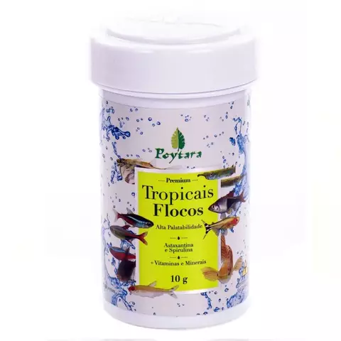 Poytara Tropicais Flocos 10Gr