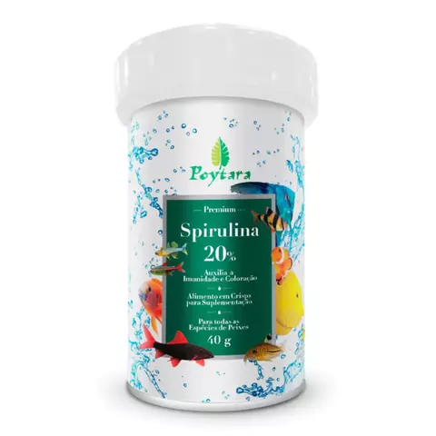 Poytara Spirulina 20% 40Gr