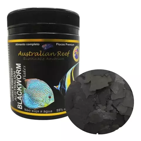 Coral & Fish Blackworm Flakes 15g