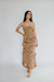 Vestido Solstício Caramelo