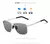 VEITHDIA-Vintage Sports Sunglasses para homens e mulheres, lente UV400 polarizad - Dapper