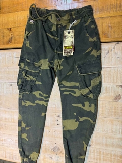 Jogger de Gabardina, con puño y elástico en la cintura