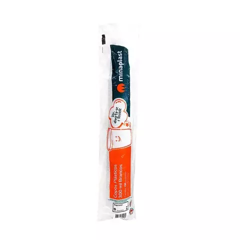 Copo Descartável Transparente 150ml Tira c/100 Unidades - Minaplast - comprar online
