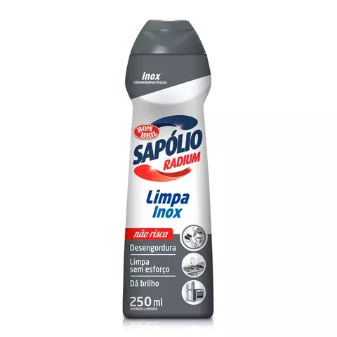 Sapólio Cremoso Radium Inox 250ml - comprar online