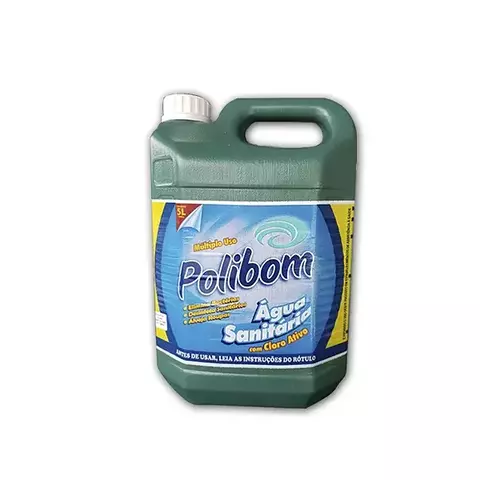 Água Sanitária Polibom 5L