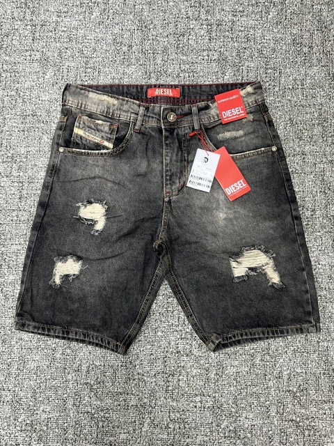 Bermuda Jeans Diesel Destroid chumbo — foto 1
