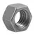 Porca Sextavada - 3/8” Unc - Polida pct 500 - comprar online