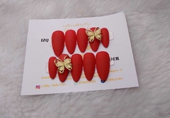 Red & Gold Butterfly Almendra