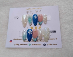 Premium Song of the Ocean Almond Design #7