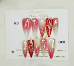 Stiletto Golden Flame