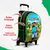 Mochila escolar Minecraft com Rodinha!