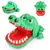 Jogo Crocodilo Morde Dedo Aperta Dente Desafio de Criança na internet