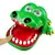 Jogo Crocodilo Morde Dedo Aperta Dente Desafio de Criança