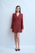 Vestido blazer Sastrero con doble hebilla. - tienda online