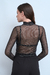 BLUSA TUL LUREX CUELLO ALTO - tienda online