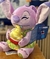 Peluche mediano “Stitch rosa Angel”- Disney Parks - comprar online