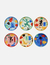Set x6 platos con soporte Disney Parks Importado en internet