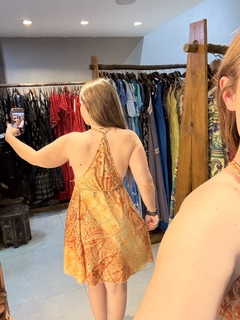 Vestido Seda Curto Afrodite I na internet