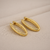 Brinco - Argola oval - comprar online