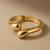 Bracelete - Gota curva - comprar online