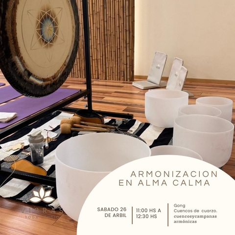 Yoga & Sonidos Armónicos / Calma Alma Estudio - comprar online
