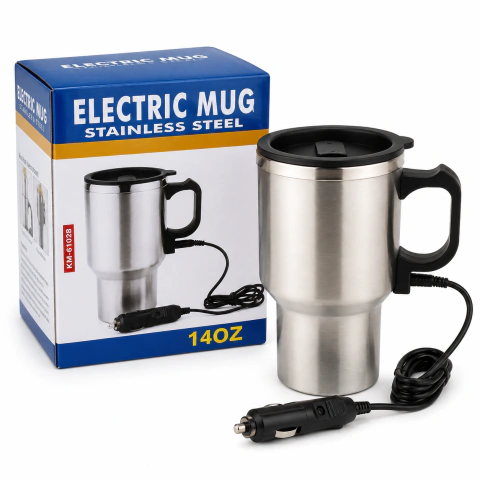 Vaso Térmico de Acero Inoxidable con Calentador