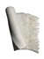 BUFANDA PREMIUM LISA CON FLECOS BLANCO INVIERNO - tienda en línea