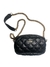CARTERA BANDOLERA NEGRO CON CADENA DORADA - comprar en línea