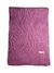 BUFANDA TEJIDA MALVA