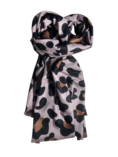 RUANA URBANA ANIMAL PRINT NUDE - comprar en línea