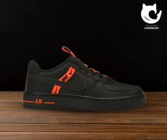 AF1 - Negro con Naranja