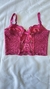 Bustier Sofía Fúcsia - comprar online