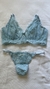 Conjunto Jewel Ceslete pastel puntilla