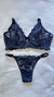 Conjunto jewel puntilla azul - comprar online