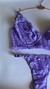 Conjunto Jewel puntilla lila - comprar online