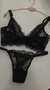 Conjunto Jewel puntilla negro - comprar online