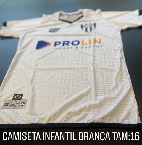 Camiseta Infantil Branca Isaac Xavier
