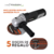Amoladora Angular DE 125mm 900 Watts con 5 Discos de Regalo!!! AA925/220 Plus Gladiator